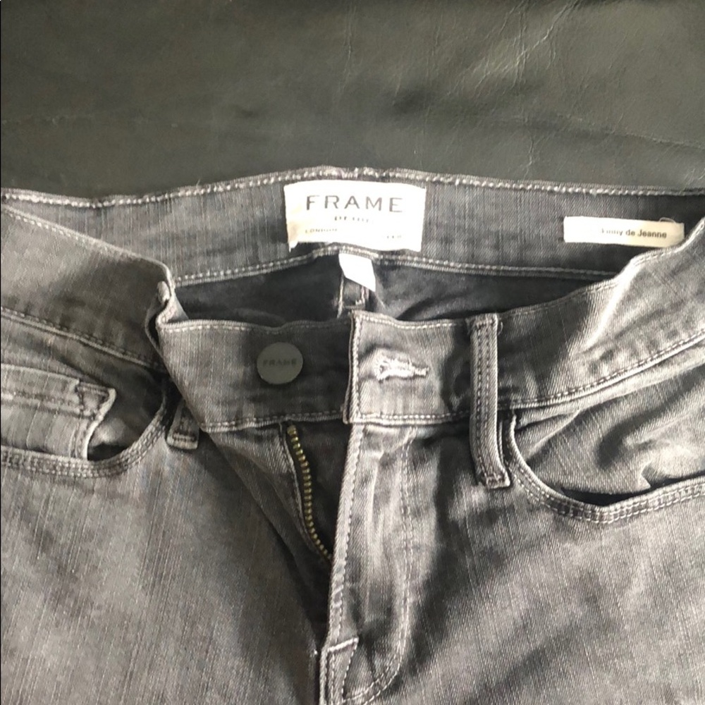 Frame gray skinny  jeans